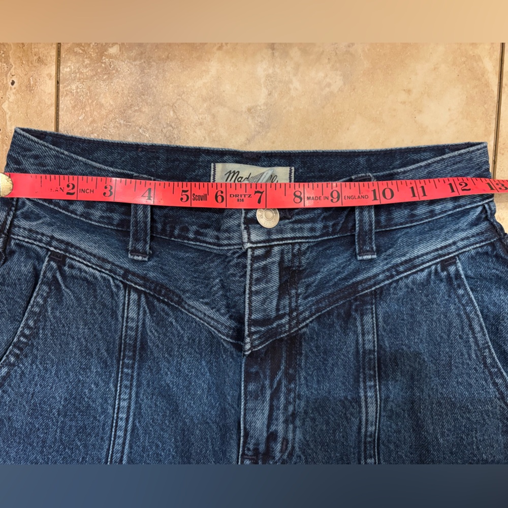NWOT Madewell High Rise Rigid Balloon Jeans in Sanford Wash Women’s 24 - Picture 14 of 16